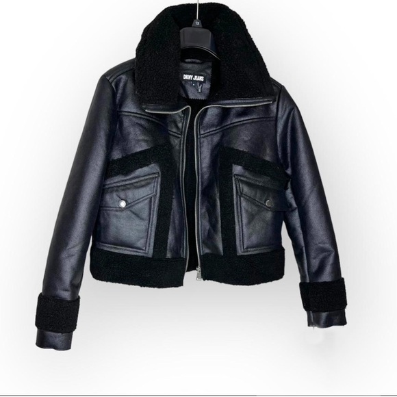 DKNY motorcycle jacket - Picture 1 of 5
